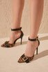 Brown Leopard High Heels
